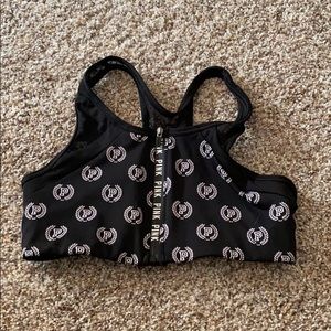 Zipup Sports Bra